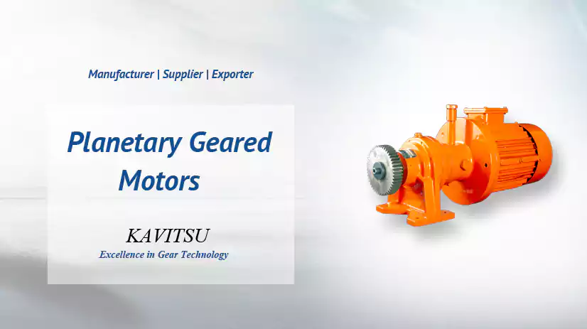 Planetary Geared Motors